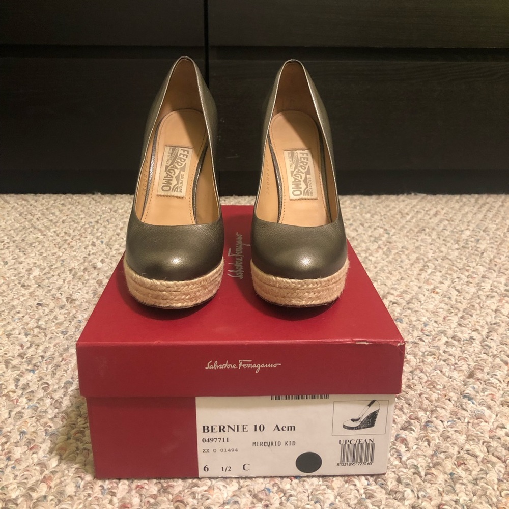 Salvatore Ferragamo - Wedge Espadrille